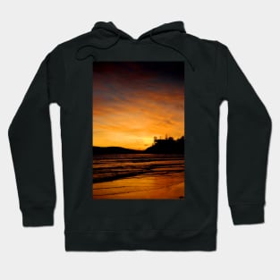 Sunset Long Beach Tofino Vancouver Island Canada Hoodie